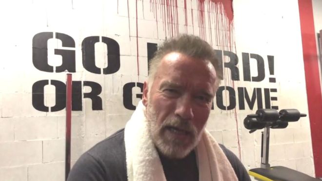 El inspirador mensaje de Arnold Schwarzenegger