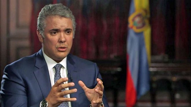 Iván Duque: &quot;Si la dictadura de Venezuela no termina, la migración no se detiene&quot;