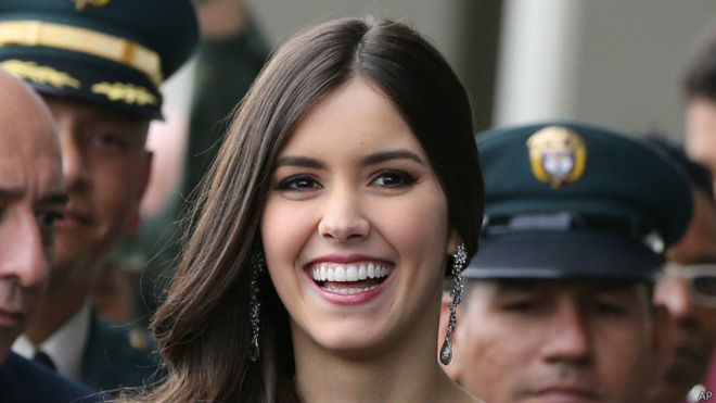 Paulina Vega, actual Miss Universo colombiana, lamenta las palabras de Trump pero no renuncia a su corona