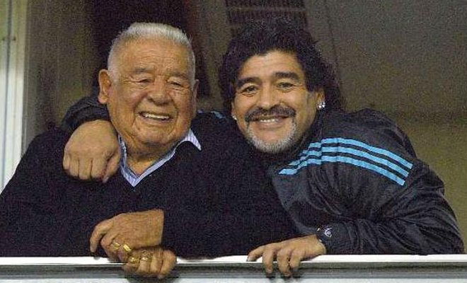 Falleció el padre de Diego Armando Maradona