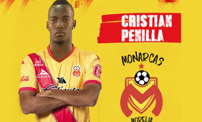 Cristian Penilla fue presentado en el Monarcas Morelia mexicano