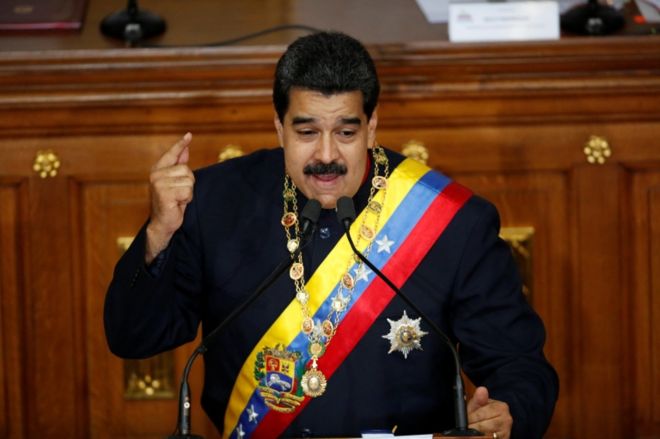 Maduro anuncia intención de recurrir ante justicia de EE.UU. sanciones a funcionarios