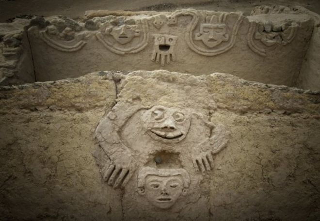 Perú: El mensaje de un mural de 3.800 años recién hallado