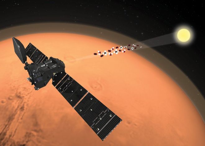 Misterio de desaparición del gas metano en Marte