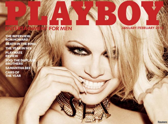 Playboy cierra sus desnudos con Pamela Anderson, la mujer que más veces posó para la revista