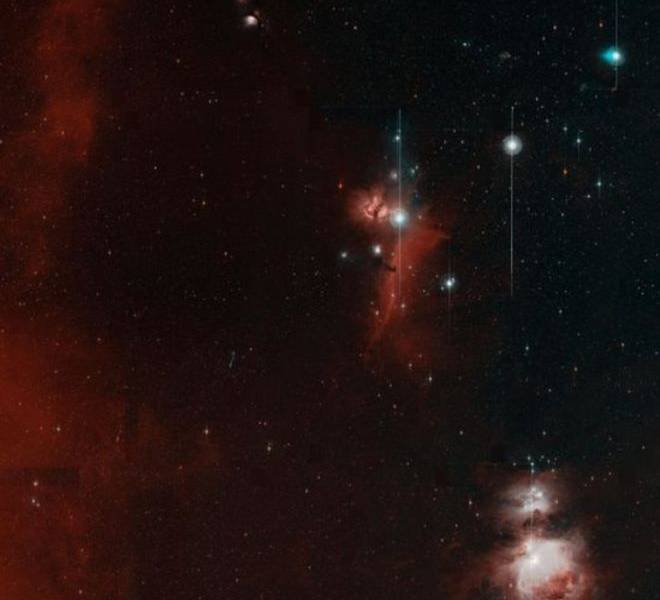 La nebulosa de Orión captada por una nueva y poderosa cámara robótica