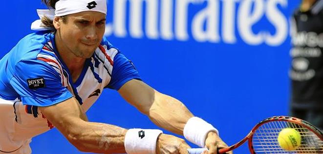 David Ferrer vuelve a caer en su debut en el ATP de Barcelona