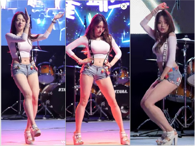 (VIDEO) El sensual baile de una joven coreana que todos comentan