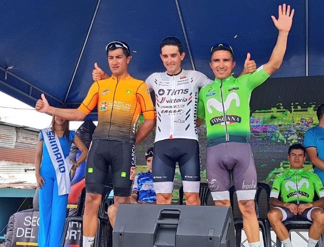 Óscar Sevilla gana primera etapa de la Vuelta al Ecuador