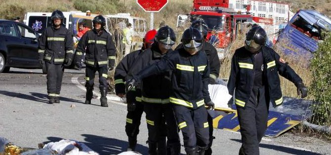 Italia despide a las 38 víctimas del accidente del autocar