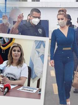 Claudia Garzón aparece en múltiples fotos con el entonces director del SNAI, Pablo Ramírez, ambos procesados al caso Metástasis.
