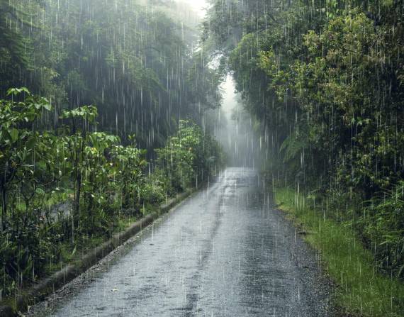 El Inamhi pronostica lluvias, tormentas y viento hasta el 24 de abril