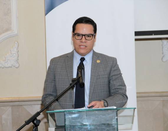 Foto de Julio José Neira, designado como secretario de Integridad Pública desde enero de 2024, en una foto tomada el 24 de abril del 2024.