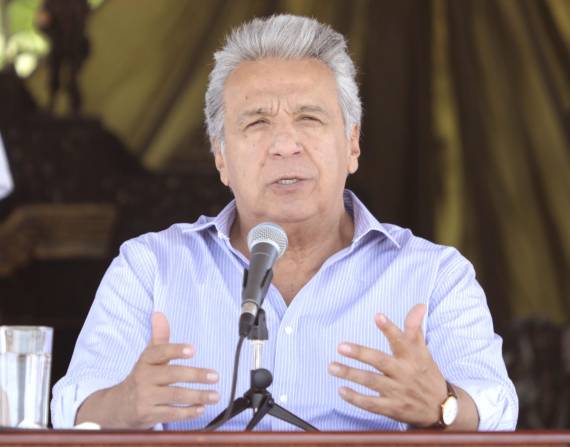 Lenín Moreno, de 71 años, fue presidente desde mayo 24 de 2017 hasta la misma fecha de 2021.