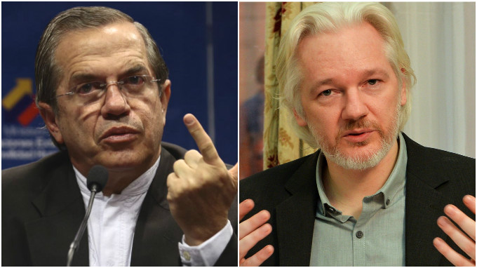 Ricardo Patiño dice &quot;es tiempo de que dejen libre a Julian Assange&quot;