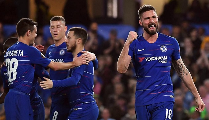 Chelsea ganó y avanzó a semifinales de Europa League