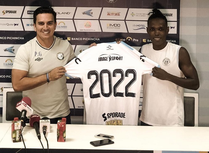Guayaquil City renueva tres años con uno de sus jugadores