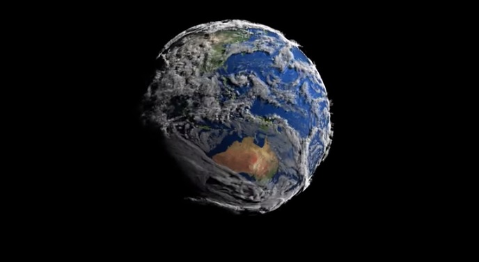 (VIDEO) Impresionantes imágenes de la Tierra actuando como un ser viviente