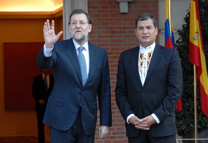 Correa verá al rey Juan Carlos, a Rajoy y será doctor honoris causa en España