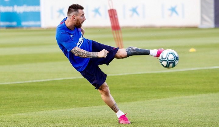 Messi volvió a la convocatoria de Barcelona por Liga