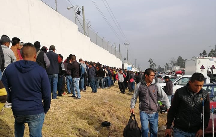 5.000 personas postulan para una vacante de 300 en Quito