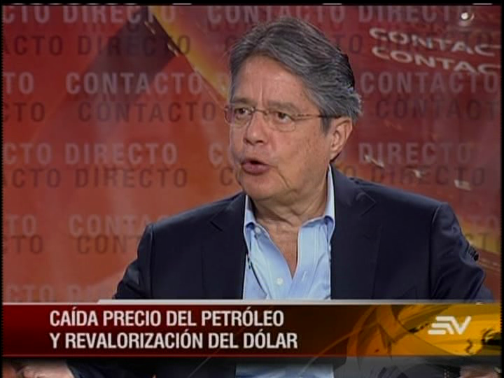 Guillermo Lasso: Ante crisis por el petróleo, el Gobierno debe gastar menos