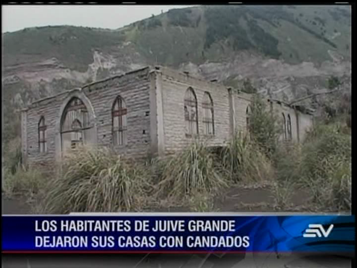 Los pueblos fantasma que quedaron tras la explosión del Tungurahua