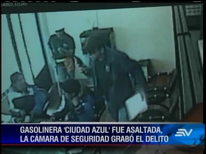Video ayuda a detener a delincuentes que robaron gasolinera en Tungurahua