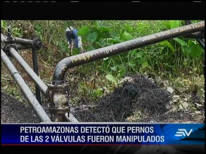 Ocho familias afectadas por nuevo derrame de crudo en Sucumbíos