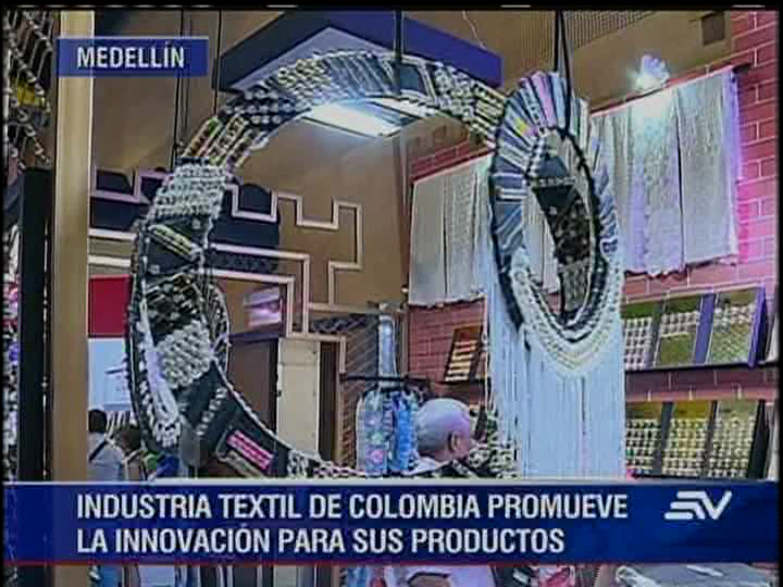 La innovación invade la feria Colombiatex