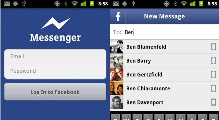 Facebook eliminará el chat de su aplicación móvil y obligará a usar &quot;Messenger&quot;