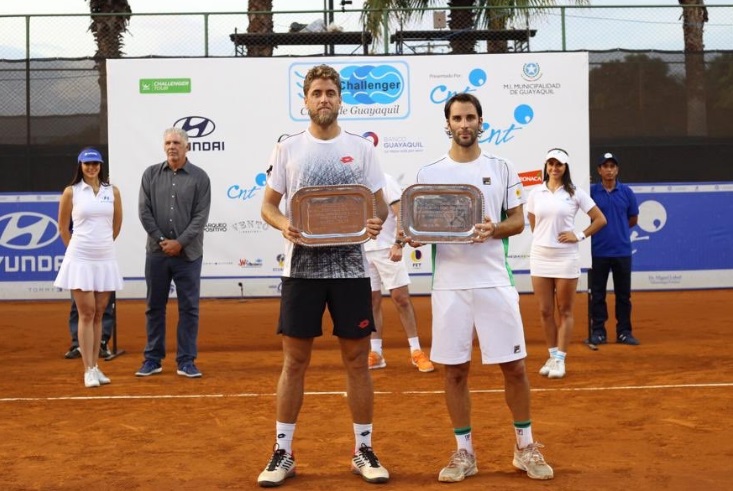 Roberto Quiroz queda campeón de dobles en Challenger de Guayaquil