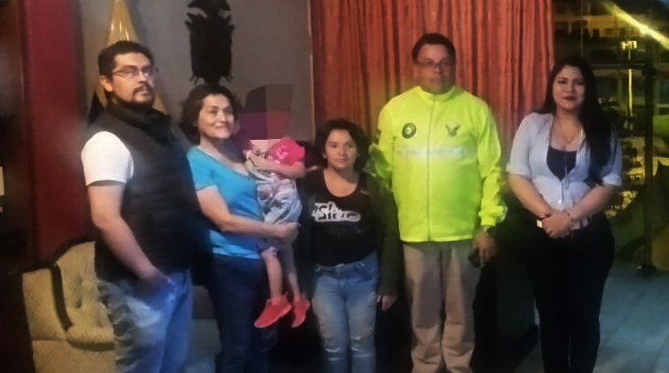 María José Ponce y su hija fueron encontradas en Perú