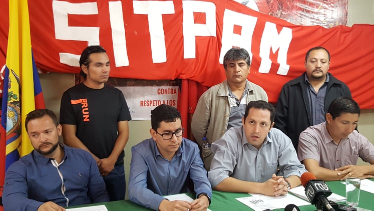 Empleados de Petroamazonas rechazan recorte de personal