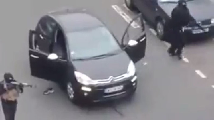 (VIDEO) Las primeras imágenes de los atacantes de París