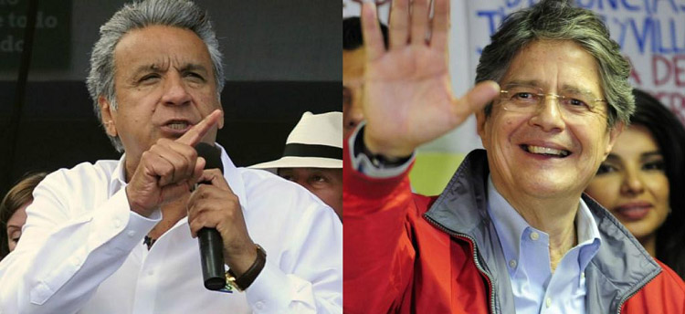 Tendencia hacia la segunda vuelta presidencial en Ecuador se mantiene