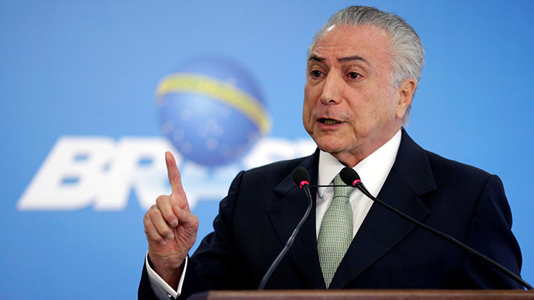 &quot;No pienso en renunciar&quot;, afirma presidente de Brasil, salpicado por escándalos