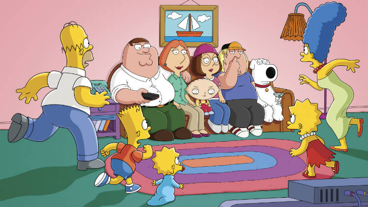 Presentan el tráiler del capítulo que junta Los Simpsons y Padre de Familia