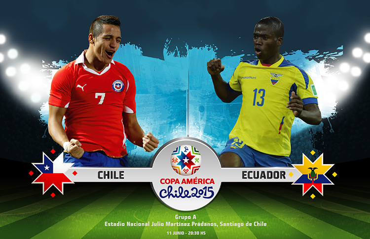 Chile y Ecuador abren fuegos en la Copa América