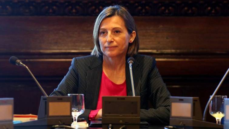 La presidenta del parlamento catalán no volverá a postularse al cargo