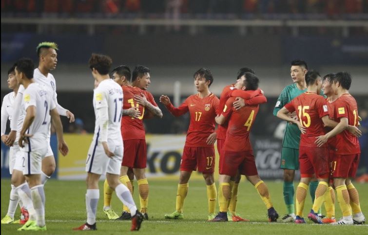 China vence a Corea del Sur por eliminatorias a Rusia 2018