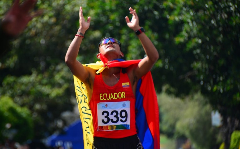 Atletismo y lucha llevan a Ecuador a las 21 preseas de oro