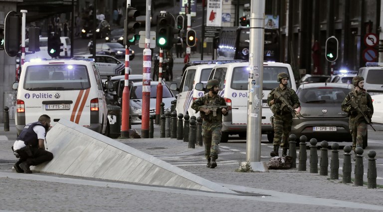 Explosión en estación de tren de Bruselas, considerada un &quot;ataque terrorista&quot;