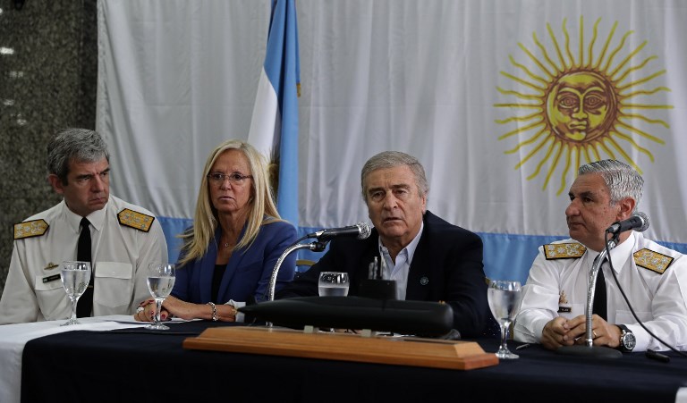 Argentina reconoce que carece de elementos para rescatar al ARA San Juan