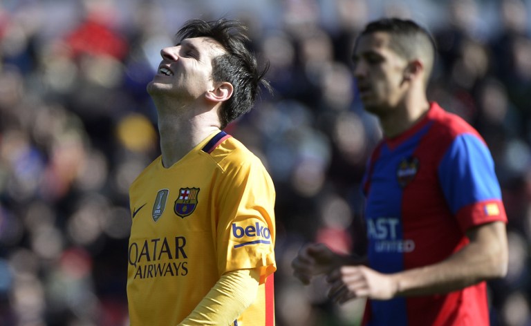 Messi es nombrado por primera vez jugador del mes en la Liga