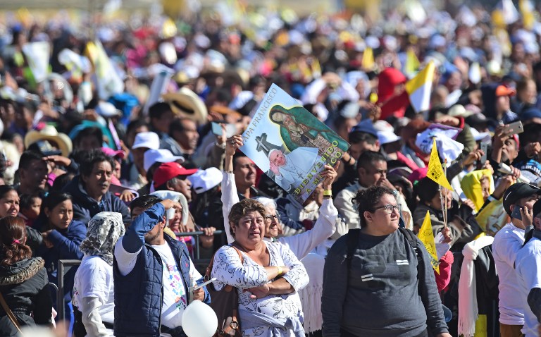 El papa visita Chiapas, el estado indígena menos católico y más pobre de México
