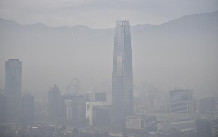 Santiago bajo la décima preemergencia ambiental del año