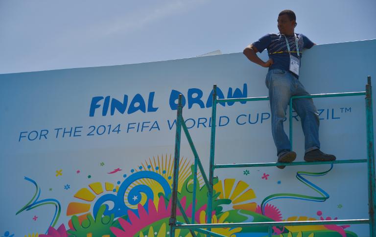 Bombos y mecanismo de sorteo para el Mundial de Brasil 2014