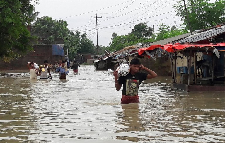 Más de 220 muertos por las graves inundaciones en India, Nepal y Bangladés