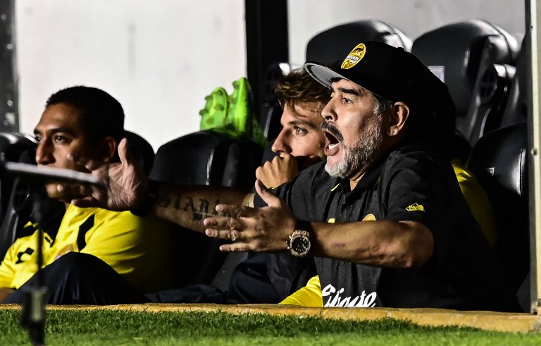 Los Dorados de Maradona quedan fuera de la Copa MX